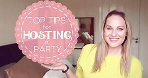 Hosting a Party Tips