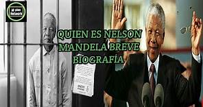 Quien fue Nelson Mandela ¿Qué hizo? 😱 Biografía Resumida 📖Historia de Nelson Mandela 📛