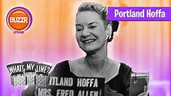 RING RING RING! Fred Allen's WIFE is the mystery guest?! | 1955 What's My Line? BUZZR