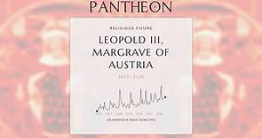 Leopold III, Margrave of Austria Biography - 12th-century Austrian nobleman and Catholic saint