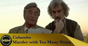 Columbo - Murder with Too Many Notes Review -S13E04