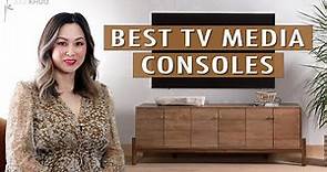 BEST TV STANDS & MEDIA CONSOLES (What to Look For, Where to Buy!)