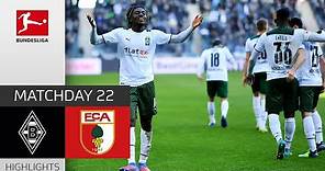 Borussia M'gladbach - FC Augsburg 3-2 | Highlights | Matchday 22 – Bundesliga 2021/22