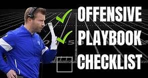 How To Create An Offensive Playbook In Football