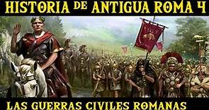 ANTIGUA ROMA 4: De la República Romana al Imperio Romano - Sila, Pompeyo, Julio César y Octaviano