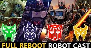 All 50+ Reboot Universe Transformers As Of 2024 | All Cast Robots, Factions & Confirmed Characters!