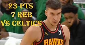 Bogdan Bogdanovic 23 Pts 7 Reb Atlanta Hawks vs Boston Celtics HIGHLIGHTS