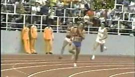Bruce Jenner running the 400 in the 1976 decathlon