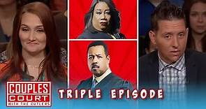 Triple Episode: Woman Accused Of Cheating On Her Fiancé With Her Husband | Couples Court