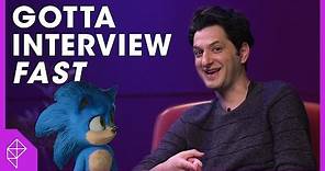 The fastest interview ever with Ben Schwartz from Sonic the Hedgehog