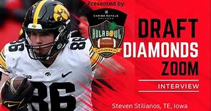 Steven Stilianos, TE, Iowa | 2024 NFL Draft Prospect Zoom Interview
