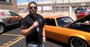 Jared Zimmerman of Car Fix Shows Off the Custom '71 Camaro Being Given Away