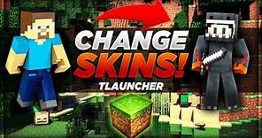 How to change Minecraft Skin! [Tlauncher - EASY - 2020]