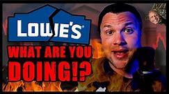 Lowe's Refusing To Pay Veteran Workers | Everyone Is Quitting | Lowes
