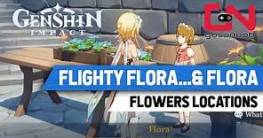 Flighty Flora and Flora Quest - Genshin Impact Flowers Locations Guide