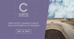 2023 Curtis Institute of Music Commencement Ceremony