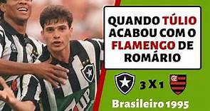 Túlio Maravilha (Botafogo) x Flamengo - Brasileirão 1995