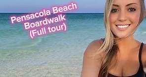 Travel guide: Pensacola Beach Boardwalk (Full tour) Travel must see!