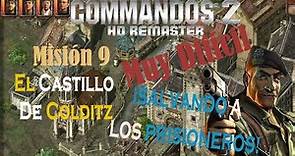 Commandos 2 HD Remaster - Misión 9 El Castillo de Colditz (MUY DIFICÍL) - SALVANDO A LOS PRISIONEROS