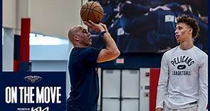 Fred Vinson Shooting Drills | New Orleans Pelicans On The Move Ep. 1