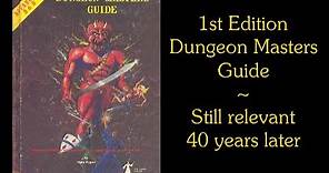 Dungeon Masters Guide for 1E D&D: Still Relevant 40 years later