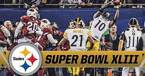 Santonio Holmes Incredible Game-Winning TD in Super Bowl XLIII | Pittsburgh Steelers