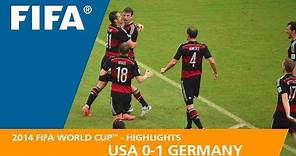 USA v Germany | 2014 FIFA World Cup | Match Highlights