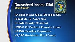 Applications for Cook County income pilot program opens next month