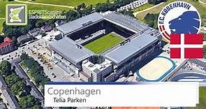 Telia Parken / Parken Stadium | F.C. Copenhagen | DNK football team | UEFA Euro 2020 | Google Earth