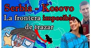 ¿Por qué es TAAAAAN difícil establecer la frontera entre SERBIA y KOSOVO? 🇷🇸🇽🇰 - El Mapa de Sebas