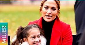 Jennifer Lopez presentó a su hija en masivo concierto