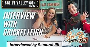 Cricket Leigh interview at Sci-Fi Valley Con 2023