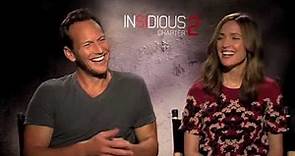 Patrick Wilson and Rose Byrne Talk About "Insidious: Chapter 2!" The Lamberts Speak!