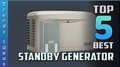 Top 5 Best Standby Generator Review In 2023 | You Can Buy Right Now