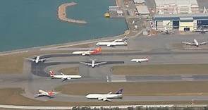 Best Plane Spotting Location Hong Kong Airport with Air Traffic Control