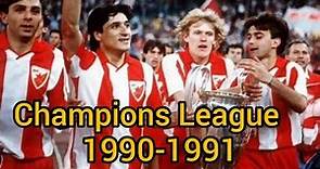 Estrella Roja de Belgrado campeón de Europa 1991 HISTORIA/champions/fútbol