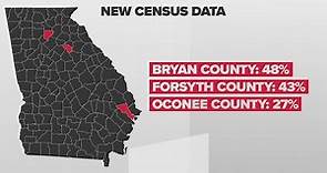 New census data released for Georgia