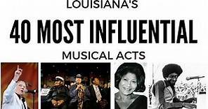 Louisiana's top 40 most-influential artists: From A-Z (and lots of New Orleans), here's our list