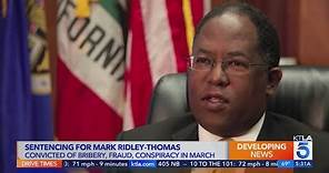 Ridley-Thomas to be sentenced on corruption charges