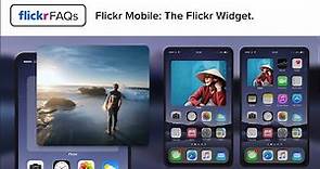 Flickr FAQs: The Flickr Widget