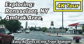 Rensselaer New York | Amtrak Station and Surrounding Areas [4k]