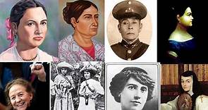 8 mujeres mexicanas destacadas en la historia | Valor a Nuestras Raíces