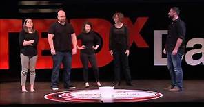 100 Percent Improvised | Black Box Improv Theater | TEDxDayton