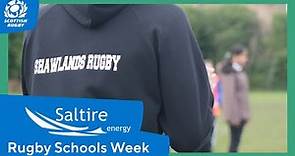 P7 Transition Event at Shawlands Academy | Saltire Energy Rugby Schools Week 2024