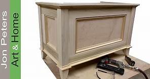 Make a Blanket chest / Toy Chest by Jon Peters