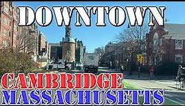 Cambridge - Massachusetts - 4K Downtown Drive