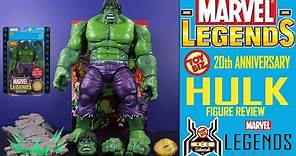 Marvel Legends 20th Anniversary HULK ToyBiz Series 1 Vintage Retro Figure Review