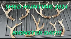 2024 Shed Hunting- 1st Day Out, Huge Success!!!!