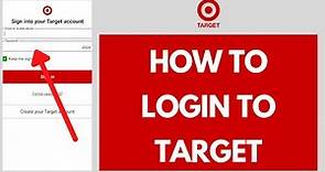 Target Login 2021: How to Login to Target? | Target.com Login Sign in