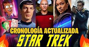 CRONOLOGÍA UNIVERSO STAR TREK | ORDEN CORRECTO de las PELÍCULAS y SERIES de STAR TREK 2023 🚨🤯🔥